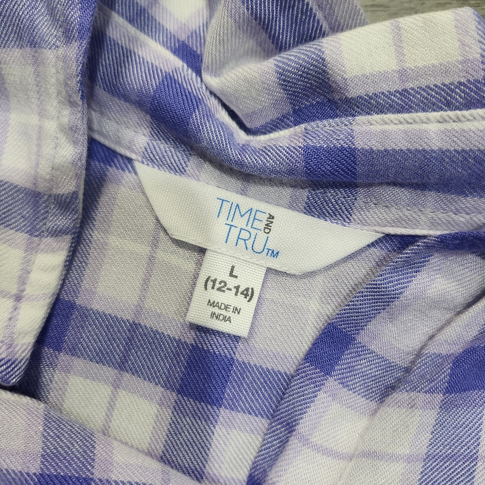 Olivia Rodrigo Sour Upcycled Tee Flannel Shirt View 3